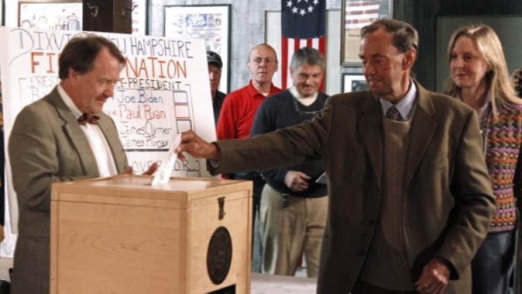 Първите гласоподаватели за избора на нов президент в САЩ Снимка: Reuters