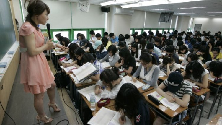 Училище в Сеул. Снимка: архив, Reuters