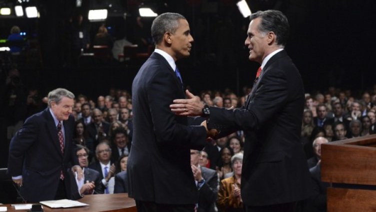 Барак Обама и Мит Ромни. Снимка: Reuters