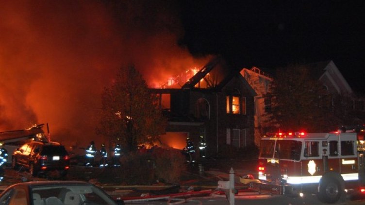 Мощна експлозия стана в Индианаполис. Снимка: БТА