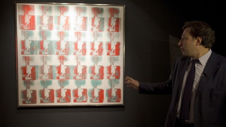 Тази картина бе оценена на $43,7 млн. Снимка: Ройтерс