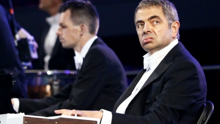 Роуън Аткинсън в скеч, част от откриването на летните Олимпийски игри в Лондон. Снимка: Ройтерс