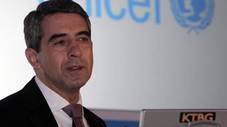 Плевнелиев призова парламента за мъдър избор. Снимка: БТА