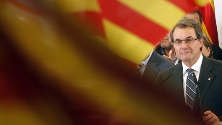 Артур Мас спечели изборите, но не може да управлява самостоятелно. Снимка: Ройтерс