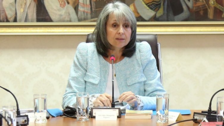 Маргарита Попова вдига летвата за главен прокурор. Снимка: БТА