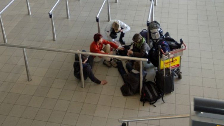 Над 100 полета са анулирани на международното летище в Амстердам. Снимка: архив, Reuters