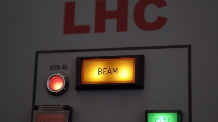 В контролната зала на Големия адронен колайдер. Снимка: архив, Reuters