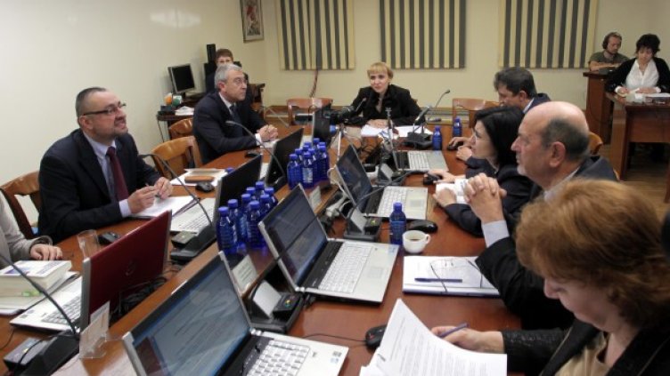 Изслушването пред ВСС. Снимка: БТА