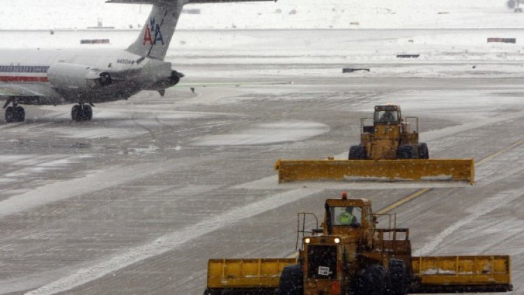 Първата снежна буря за сезона връхлетя Средния запад на САЩ. Снимка: архив, Reuters