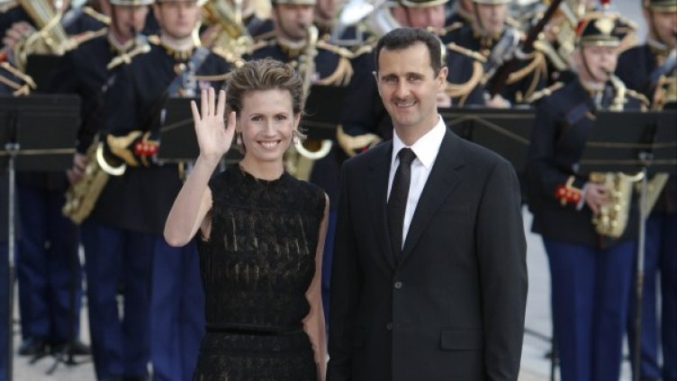 Асма и Башар Асад. Снимка: архив, Reuters