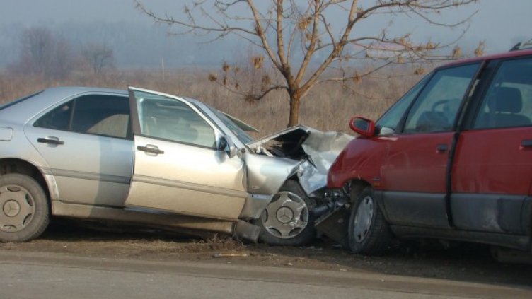 Катастрофата край Пловдив. Снимка: БулФото