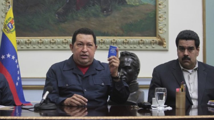 Уго Чавес и Николас Мадуро. Снимка: архив, Reuters