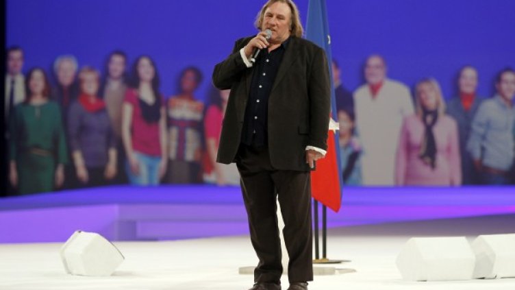 Депардийо по време на предизборната кампания на Саркози. Снимка: архив, Reuters