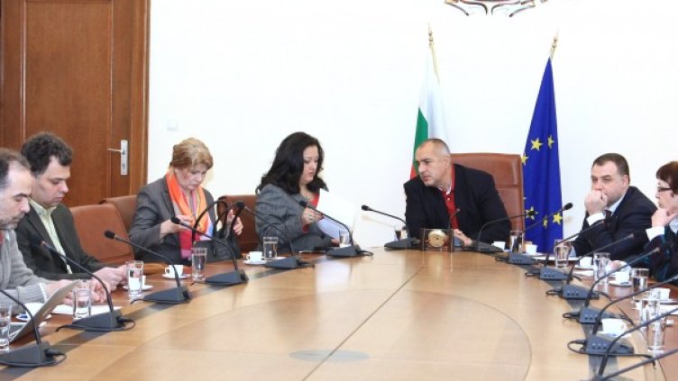 Срещата в Министерски съвет. Снимка: Правителствена пресслужба