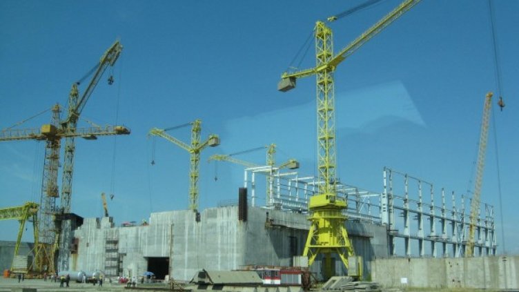 Копка за АЕЦ "Белене" през септември 2008 година. Снимка: Булфото-архив