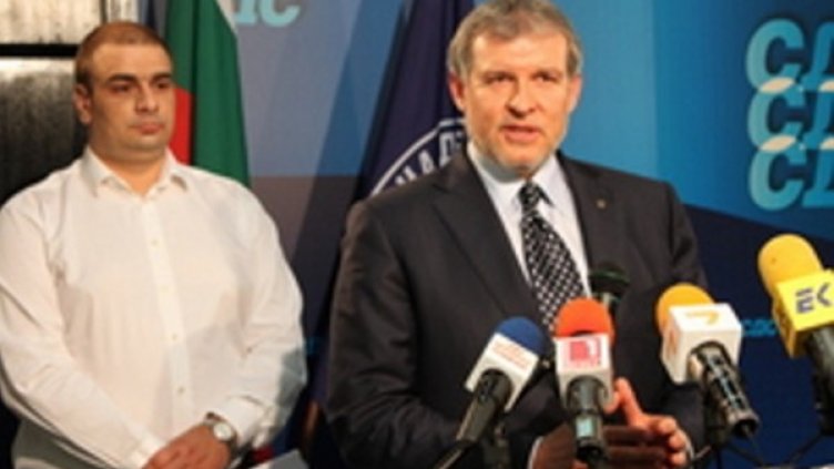 Борис Марков и Румен Христов. Снимка: СДС