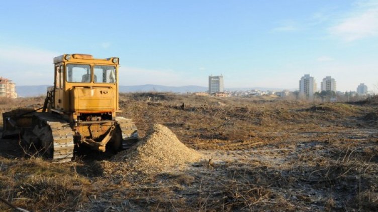 Теренът край Несебър. Снимка: БулФото