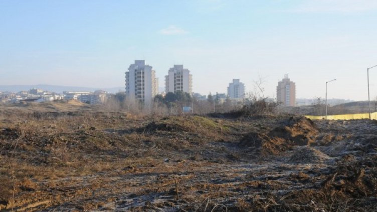 Теренът край Несебър Снимка: БулФото