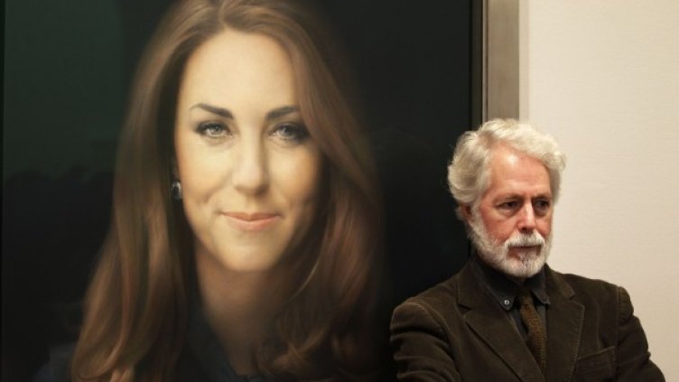 Портретът и художникът Пол Емсли Снимка: БТА 
Снимка: БТА