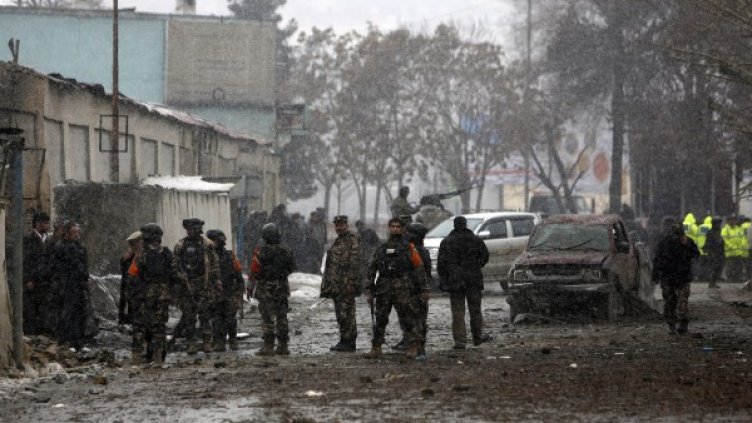 Талибани нападнаха сградата на разузнаването в Кабул. Снимка: Reuters