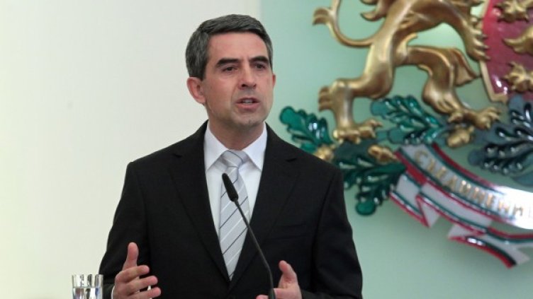 Президентът Росен Плевнелиев една година след встъпването си в длъжност. Снимка: БТА