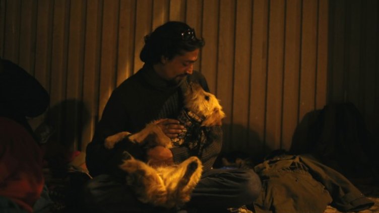 Скитниците се превръщат в екскурзоводи. Снимка: Reuters