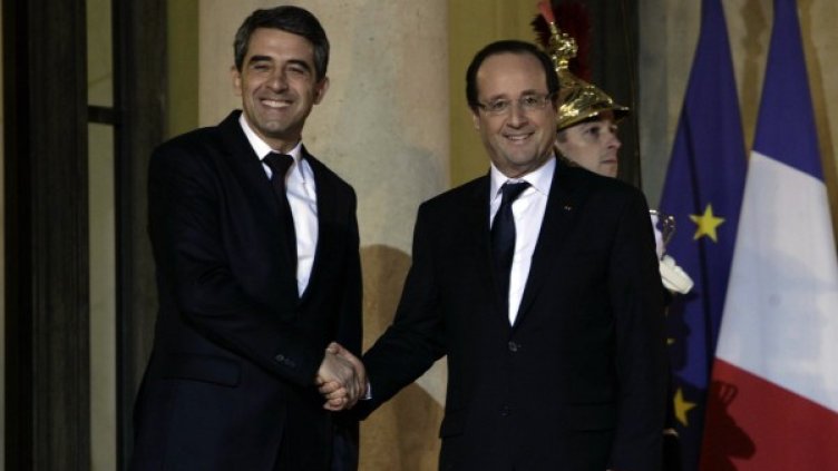 Росен Плевнелиев и Франсоа Оланд. Снимка: БТА