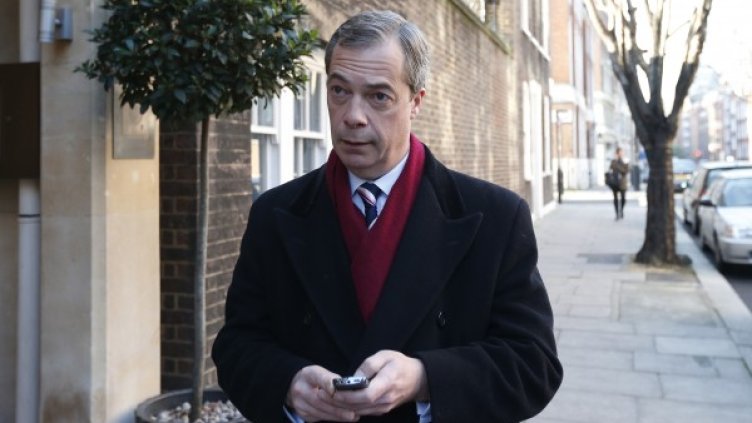 Найджъл Фарадж. Снимка: архив, Reuters