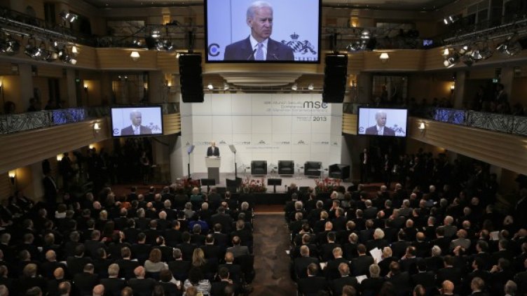 Речта на Джо Байдън по време на Конференцията Снимка: БТА