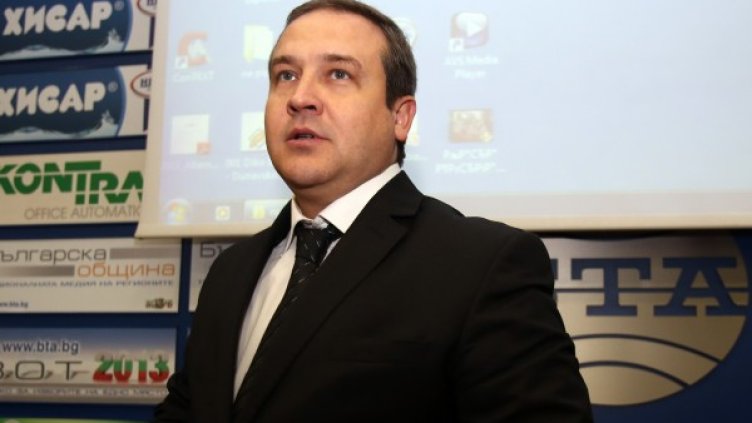 Шефът на "Топлофикация - София" Стоян Цветанов. Снимка: БТА