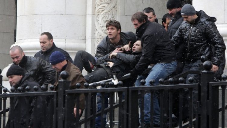 Златко Баретата след стрелбата Снимка: БТА