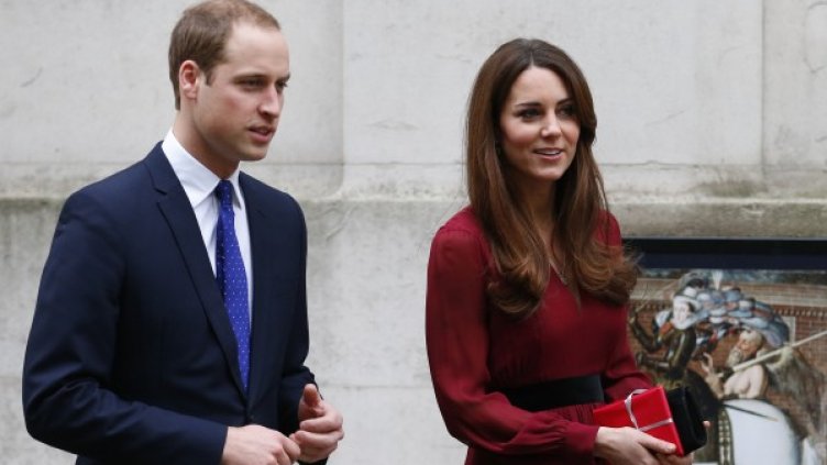 Уилям и Кейт Снимка: Reuters