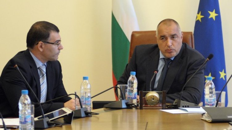 Симеон Дянков и Бойко Борисов. Снимка: архив, БТА