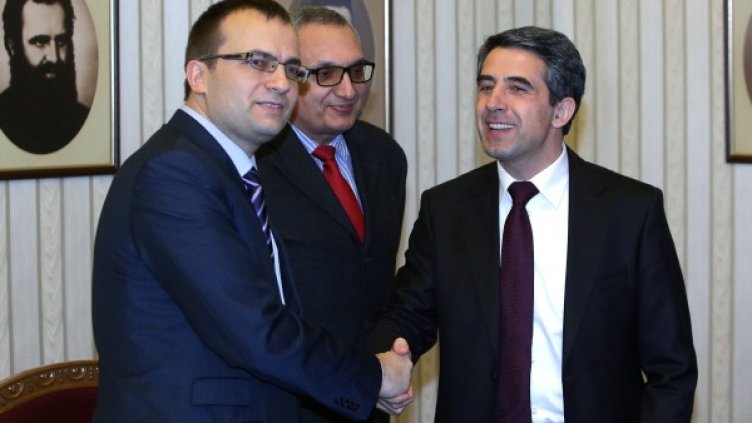 Росен Плевнелиев се срещна с лидерите на "Синята коалиция".