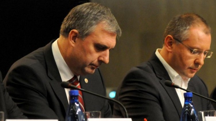 Калфин и Станишев. Снимка: архив Булфото