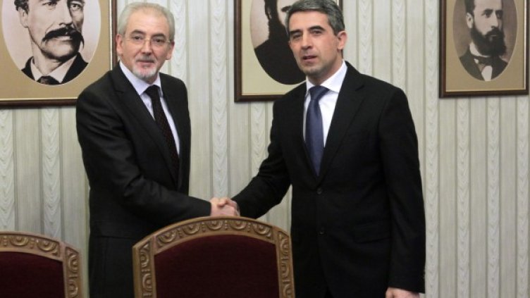 Лютви Местан и Росен Плевнелиев. Снимка: БТА