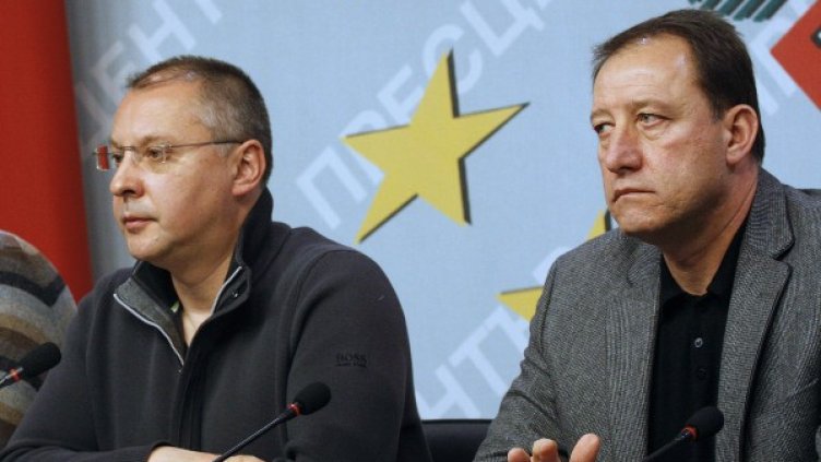 Сергей Станишев и Ангел Найденов. Снимка: архив БТА