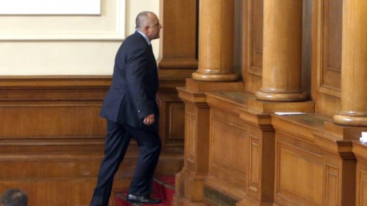 НС прие оставката на Борисов. Снимка: БТА