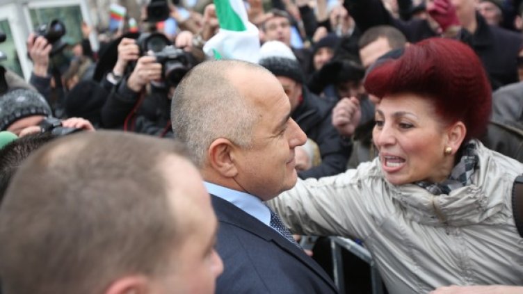 Борисов още в четвъртък каза "не" на народната любов. Снимка: архив БТА