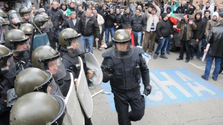 Миналата седмица напрежението на места ескалира. Снимка: Булфото