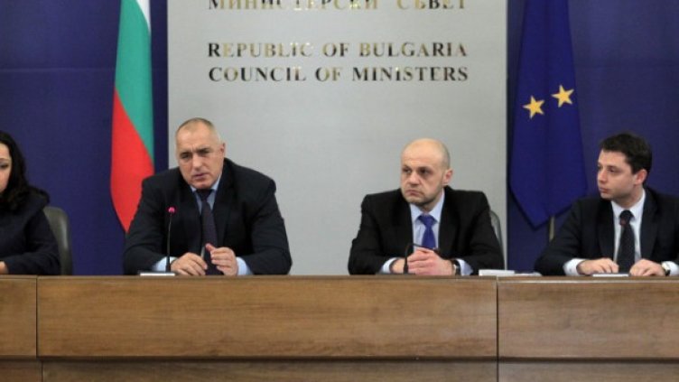 Последната пресконференция като министри. Снимка: БТА