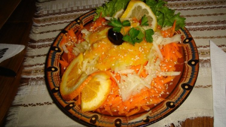 От механата изпратиха снимка на салата "Токов удар".