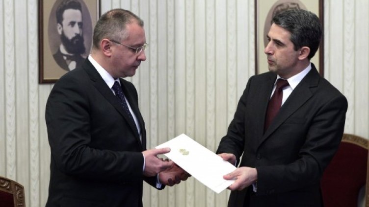 БСП върна мандата на Плевнелиев. Снимка: БТА