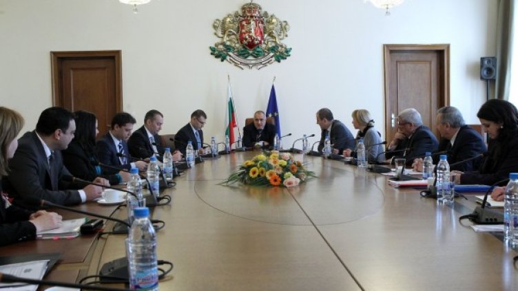 Момент от днешното заседание на МС. Снимка: БТА