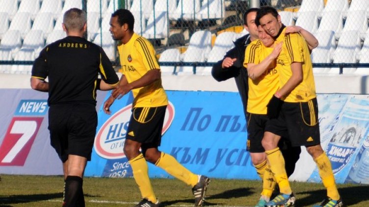 Срещата между Славия и Ботев Пловдив завърши с равенство Снимка: Булфото