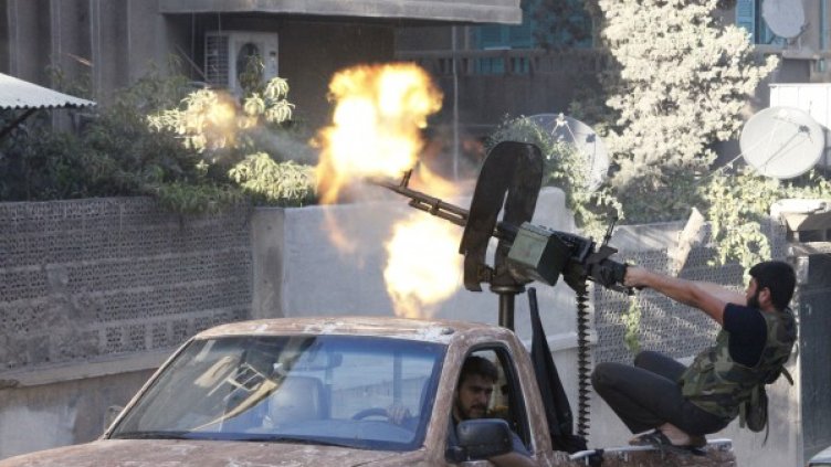 Основното искане на сирийските бунтовници е да получат оръжия. Снимка: архив, Reuters