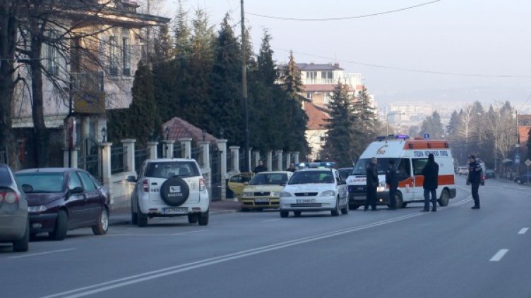 Мястото на похищението. Снимка: БТА