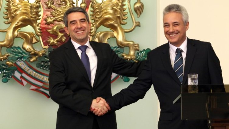 Росен Плевнелиев и Марин Райков Снимка: БТА