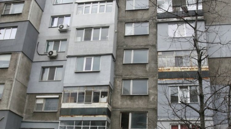 Блокът, в който е станало убийството Снимка: БТА