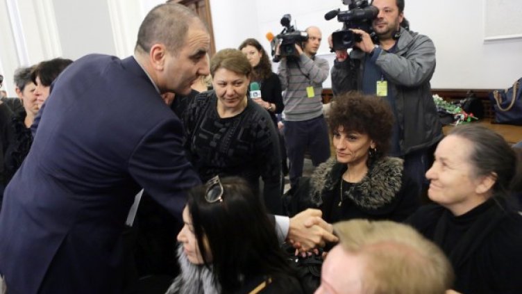 Цветанов приема поздравления. Снимка: БТА